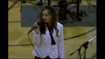 11 year old singer Me singing Never Alone by Barlow girl at a talent show 