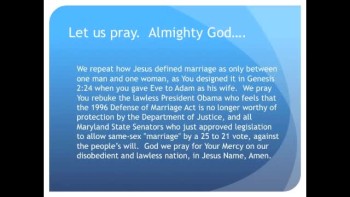 Gordon Klingenschmitt prays 1-minute daily devotional. Please subscribe and sign petitions at www.PrayInJesusName.org 