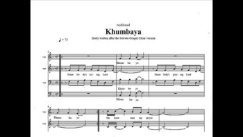 Khumbaya (midi of Soweto Gospel Choir-version) 