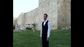 Revelation 10, filmed outside the Old City of Jerusalem, Israel (Tom Meyer) 