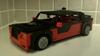 Lego Secret weapons stealth car 