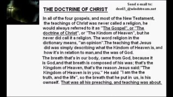 The Doctrine of Christ.avi 