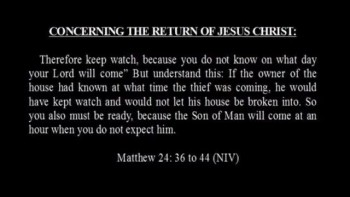Concerning the Return of Jesus Christ 