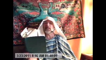 Part 2 of Noah. He is speaking to the world, through the reading the Bible story. The end is near Christians should learn the lesson of Noah.