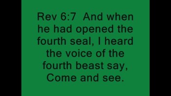 Green Horse of Rev.6 caught on camera in Egypt
