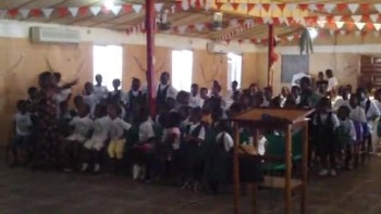 Liberia School Singing 