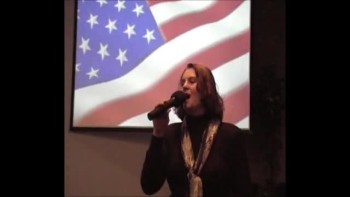 Brenda Reutebuch sings American National Anthem 2011.wmv 