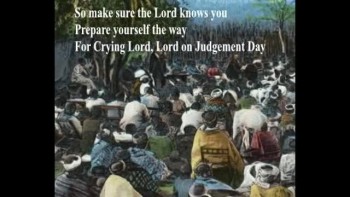 Crying Lord,Lord,on judgement day - P.M.Adamson 