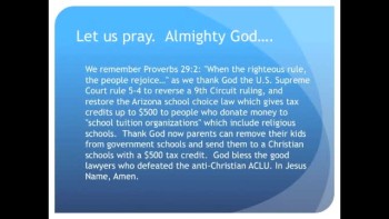 Gordon Klingenschmitt prays 1-minute daily devotional. Please subscribe and sign petitions at www.PrayInJesusName.org
