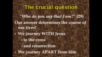The Journey to the Cross (1) 