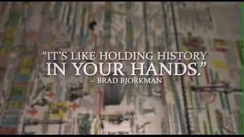 A vintage reproduction of this famous illustrated time-line of earth history first published in 1871. The fold-out chart features detailed, full-color drawings of various stages of history, from Adam and Eve to the late 19th century, with handwritten commentary throughout.

Perfect for educational settings or Sunday school walls, the 21 full-size panels make it an unique resource and an easy way to learn. 
