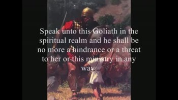 AMIGHTYWIND Prophecy 45 - Goliath Slayers: Arise, My Sons, Like A Spirit of King David! 