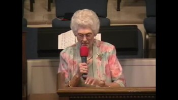 Joyce Carter sings "He Chose Me"