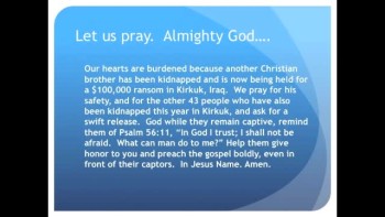 Gordon Klingenschmitt prays 1-minute daily devotional. Please subscribe and sign petitions at www.PrayInJesusName.org<br />