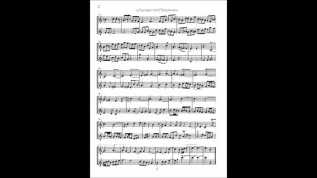 This is a short canon with an augmentation in one part.  Though it fits the flute and soprano recorder ranges, it might sound best on alto recorders.