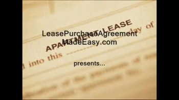 Lease purchase agreement 