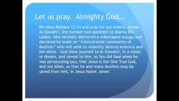The Evening Prayer - 13 June 11 -Muslim Community Pledges to Destroy America‬ 