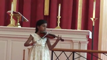 Joanna Abraham violin recital 