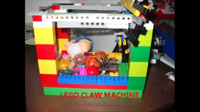 how to make a lego claw game that works