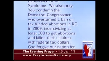 Gordon Klingenschmitt prays 1-minute daily devotional. Please subscribe and sign petitions at www.PrayInJesusName.org
