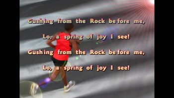 All the way my Saviour leads me;<br />What have I to ask beside?<br />Can I doubt His tender mercy,<br />Who thro' life has been my guide?<br />Heav'nly peace, divinest comfort,<br />Here by faith in Him to dwell;<br />For I know, whate'er befall me,<br />Jesus doeth all things well.<br />For I know, whate'er befall me,<br />Jesus doeth all things well.<br />