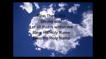 BLESS THE LORD - CARL CARTEE 