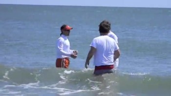 Clarendon Baptist Church Youth Spring Retreat 2011. David Lookabill's Baptism to Leeland's "Holy Spirit, Have Your Way in Me"