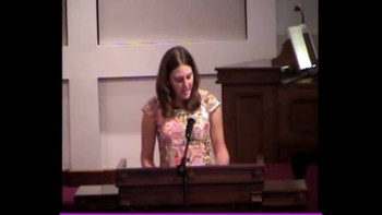 Thoburn United Methodist Church July 31, 2011 Sermon: "And God said, I am here"<br />Isaiah 58:6-12<br />Guest Speaker: Ashley Barker Steele