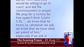 Gordon Klingenschmitt prays 1-minute daily devotional. Please subscribe and sign petitions at www.PrayInJesusName.org<br />