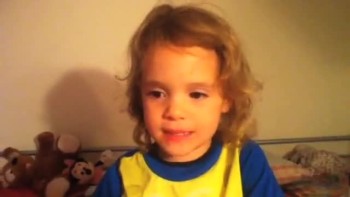2 Year Old Recites The Lord's Prayer 