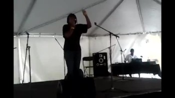 Kima Charysse Sings at Hillside Community Fun Fest 