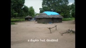 African Village Depae in Sudan 