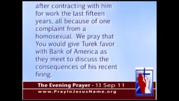 Gordon Klingenschmitt prays 1-minute daily devotional. Please subscribe and sign petitions at www.PrayInJesusName.org<br />