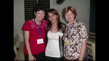 This Jody Kennedy International team presented the gospel through the Practically Speaking English for Children, Teens and Adults project at Iglesia Bautista Canaan (Managua, NI) during July 2011. The volunteer teachers represented East Side Baptist Church (Fort Smith, AR), Meadowridge Community Baptist Church (Fort Worth, TX), FBC Marshall (Marshall, TX) and Hulen Street Baptist Church (Fort Worth, TX). Visit https://www.jodykennedy.com for information about our other opportunities for short term missions.