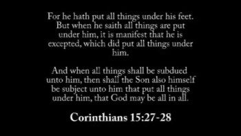 1 Corinthians 15:20-34 