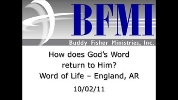 How does God's Word return to Him? 