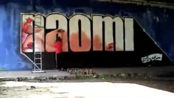 Graffiti Video Promo Project NAOMI in Amsterdam by RECAL 