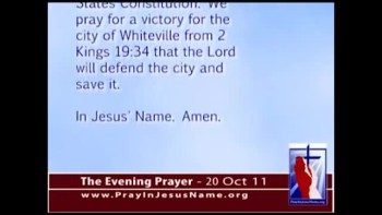The Evening Prayer - 20 Oct 11 - Atheists Try to Remove Cross on Water Tower in Tennessee 