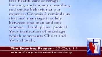 Gordon Klingenschmitt prays 1-minute daily devotional. Please subscribe and sign petitions at www.PrayInJesusName.org<br />