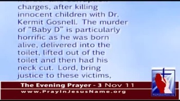 Gordon Klingenschmitt prays 1-minute daily devotional. Please subscribe and sign petitions at www.PrayInJesusName.org<br />