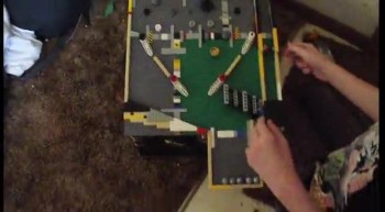 Lego Pinball board