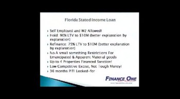 Florida Stated Income Loan 