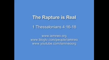 https://www.iamneo.org/Devotions/biblestudy_The_Rapture_is_Real.htm<br /><br />Talking about what we have to look forward to. What we are encouraged to hear... The Rapture!<br /><br />For a written copy please click the link above...