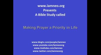 Making Prayer a Priority in Life 
