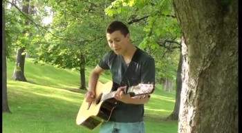 Tanner Azzinnaro Singing His Song, 'My King' 