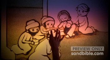 Sand Bible Christmas Part 5 - Matthew 2 - Wise Men, Magi Visit 
