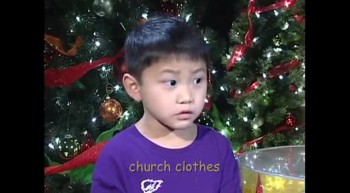 Cute Kids Tell The Christmas Story 