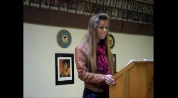 Emily Hansen's Tribute Speech 