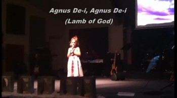 Stella Botha - Pie Jesu Agnus Dei (6year old little girl) with lyrics
