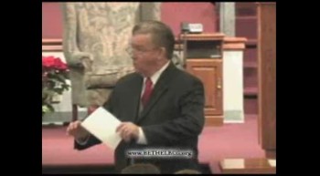 Dr. Parker delivers a Christmas-themed sermon entitled "He Was Born" 